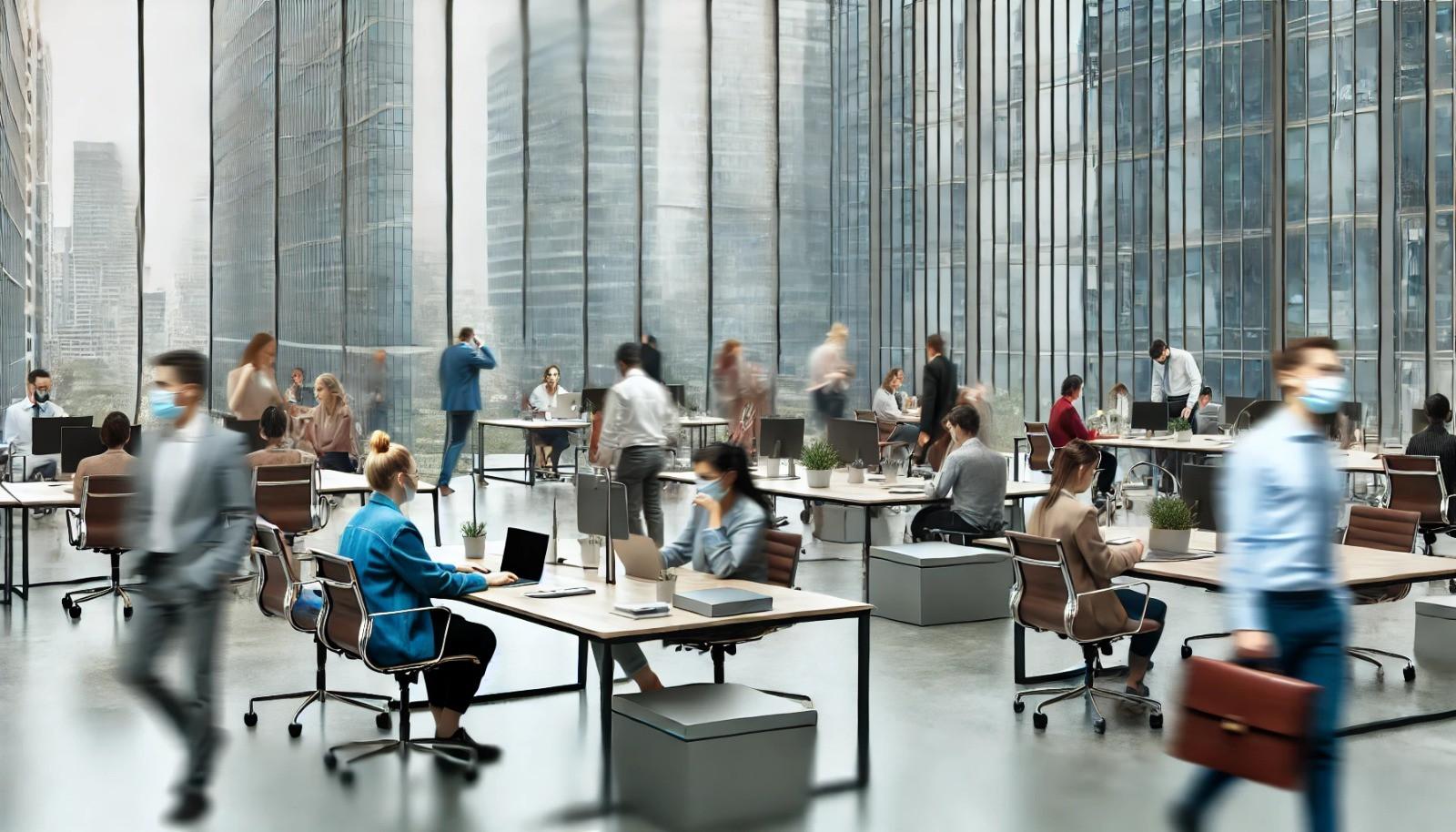Tingkat Kehadiran Kantor di AS Mencapai Angka Tertinggi Pasca-Pandemi